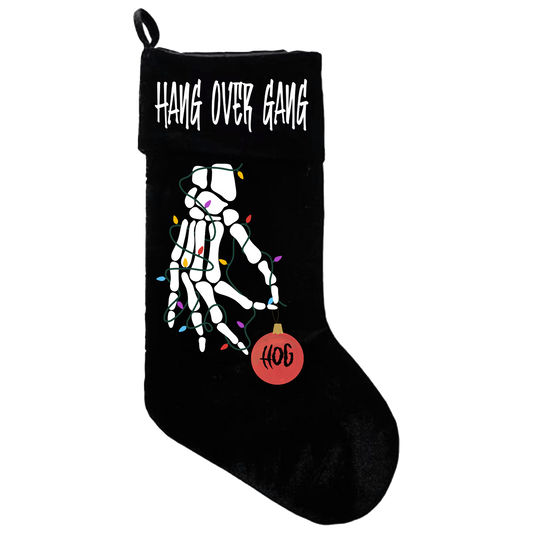 "Hang Over Gang" Christmas Stocking