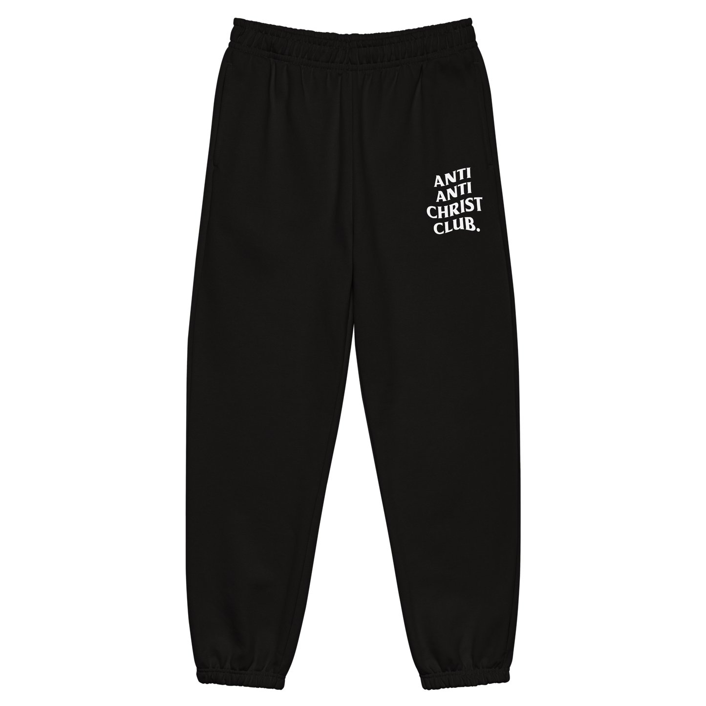 "Anti Anti-Christ Club" Joggers