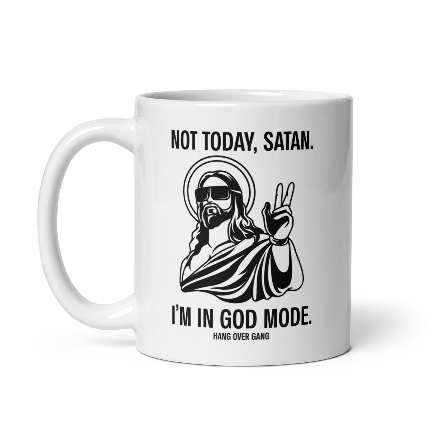"Not Today, Satan" Mug