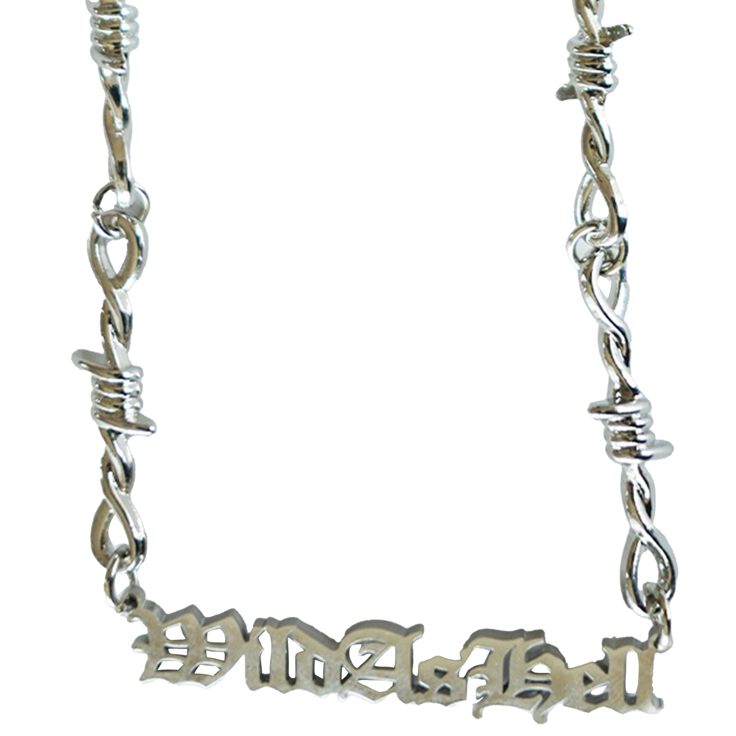 "Wild as Hell" Barbwire Necklace