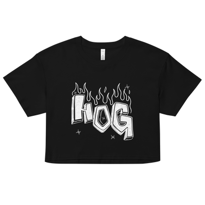 Women’s "HOG" Crop Top