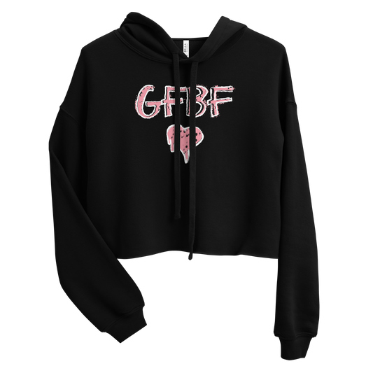 Womens "GFBF" Crop Hoodie