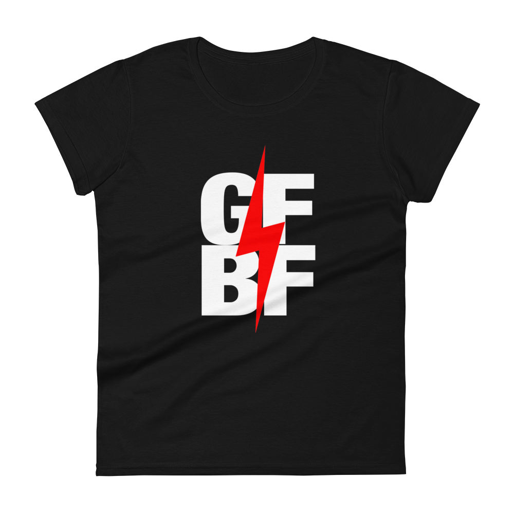 Womens "GFBF lightning" T-Shirt