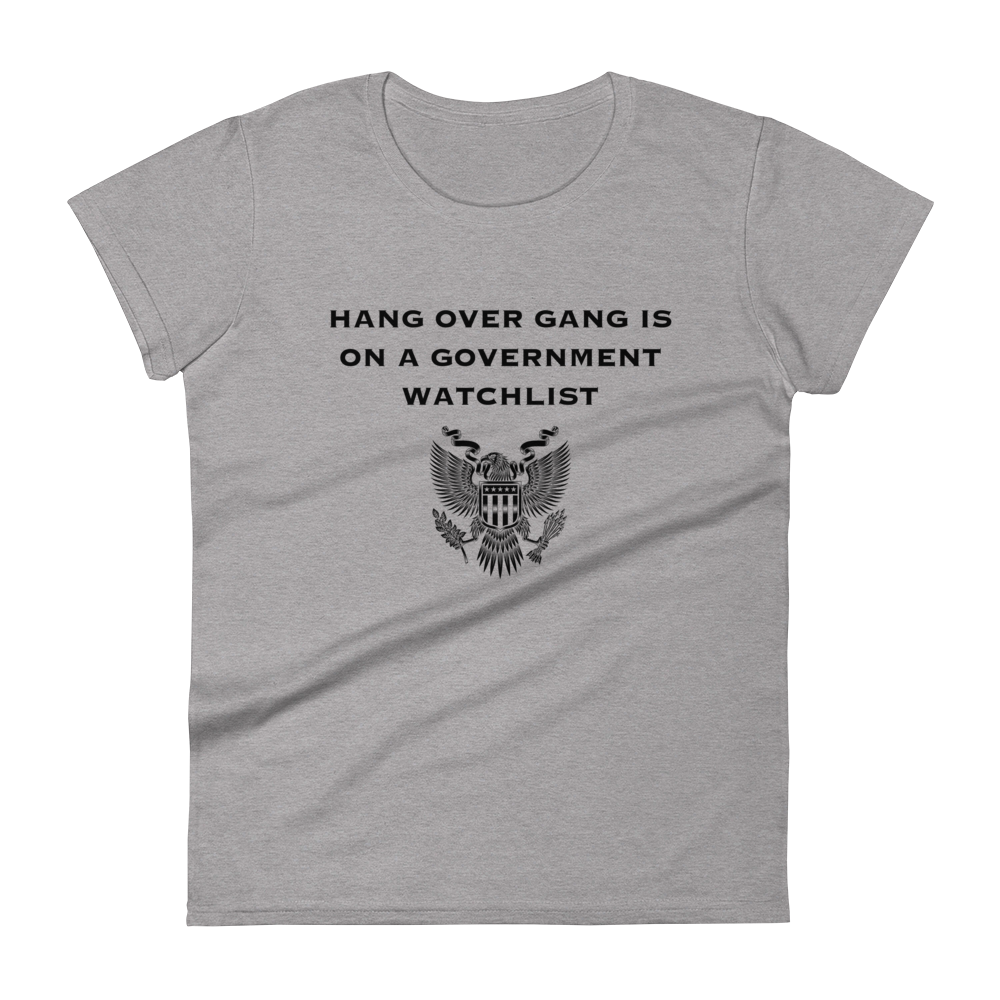 Womens "Government Watchlist" T-shirt