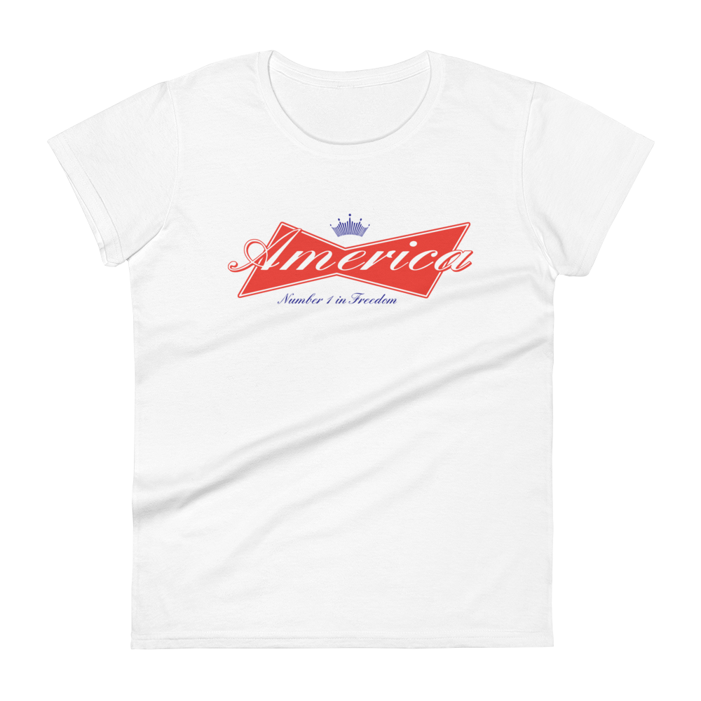 Womens "America" short sleeve T-shirt