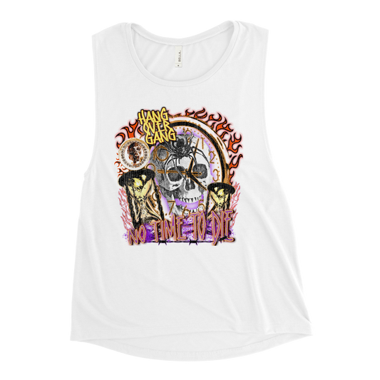 Womens "No Time To Die" Muscle Tank