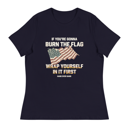 Womens Relaxed "Wrap Yourself in it First T-Shirt