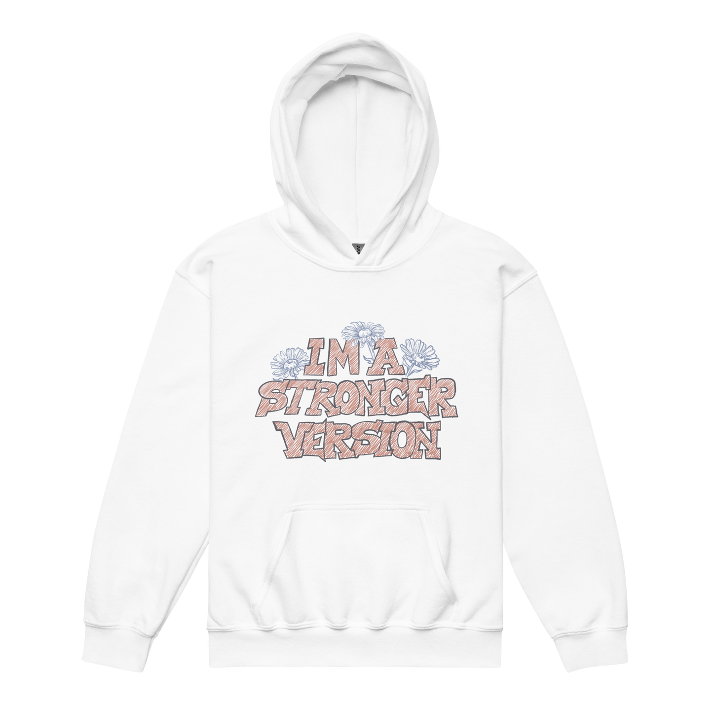 Youth " I am a Stronger Version" Hoodie