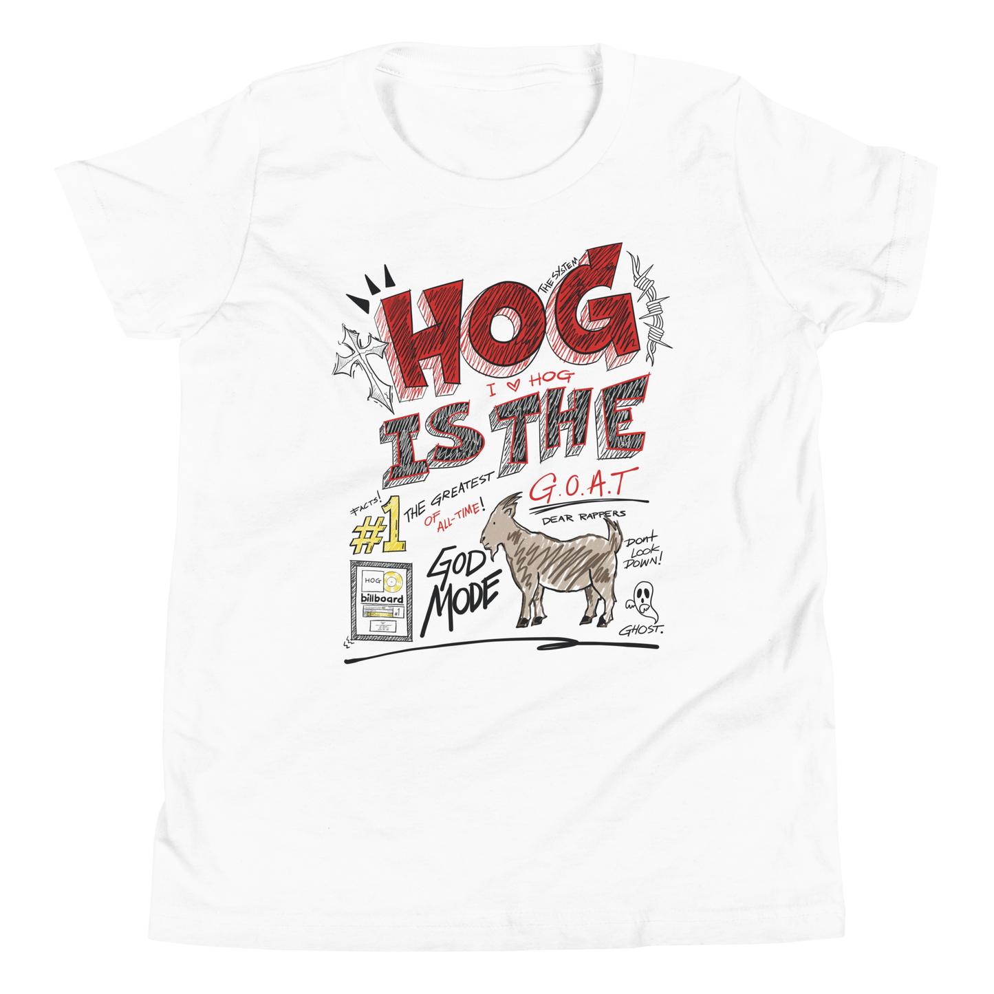 Youth "HOG is the G.O.A.T" T-Shirt